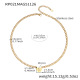 Collier en or avec lettre RP021-N Image5