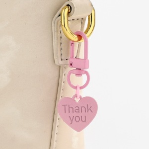 Porte-Clés En Alliage En Forme De Cœur Avec Une Lettre Douce (1 Pièce) h5 Image3