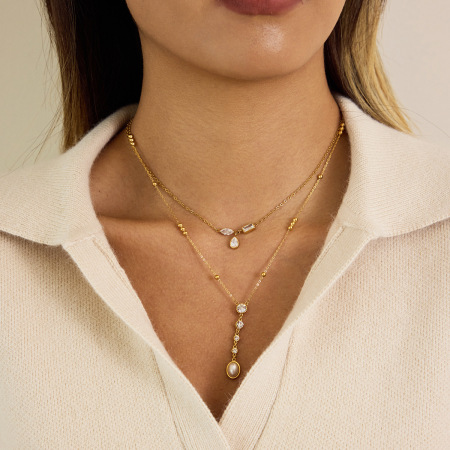 Colliers pendentifs pour femmes, élégants et ronds, en acier inoxydable, étanches et anti-ternissement, couleur or