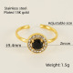 597 - Bague ronde [Diamant noir] Image18