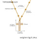 TXP503 - Collier en or 41+5 cm 