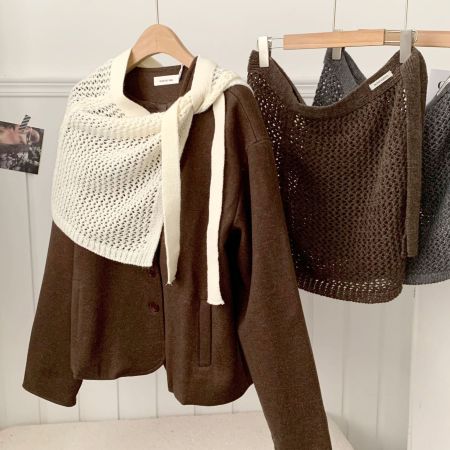 Surjupe en maille une pièce, jupon une pièce à superposer