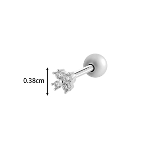 Magnifiques Boucles D'Oreilles Piercing Pour Femme, Motif Serpent Et Papillon, Couleur Cuivre Doré Et Zircon. h5 Image2