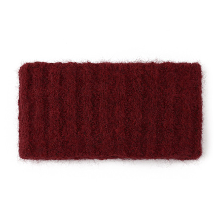 1 bandeau de sport pour femme, tricoté à côtes verticales, couleur unie 2