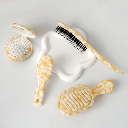 Ensemble de peignes et brosses à cheveux tendance à coussin d'air pour femmes 2