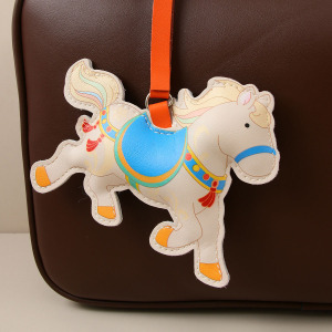 Porte-Clés Miniatures En Polyuréthane Pour Femme, Motif Poney, De La Série Simple h5 Image2