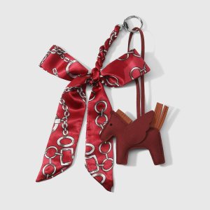 Breloque Pour Sac Femme En Polyester, Motif Ailes De Cheval Et Nœud Papillon, Couleurs Assorties (1 Pièce) h5 Image5