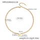 Collier en or avec lettre RP021-V Image4