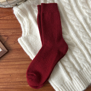 1 Paire De Chaussettes Mi-Mollet Mignonnes Avec Un Motif D'Élan Pour Noël h5