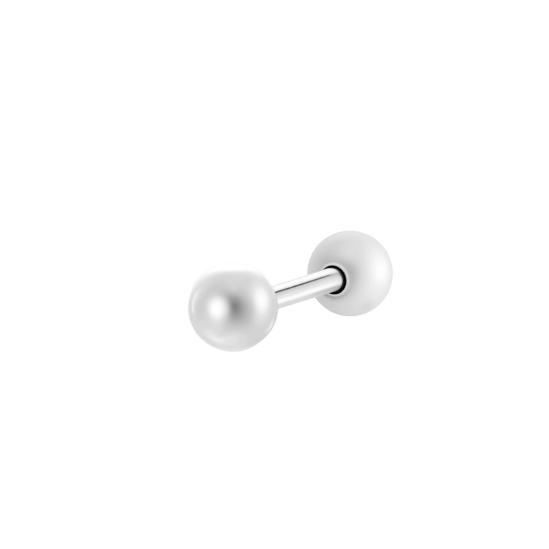 Boucles D'Oreilles Piercing Pour Femme, Perles D'Imitation Simples