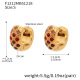 Boucles d'oreilles F1212 en zircon rouge - Petites Image12