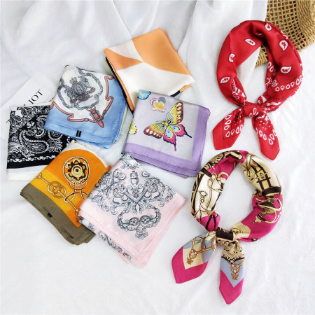 Bandana pour femme en polyester à motif cachemire opulent 2