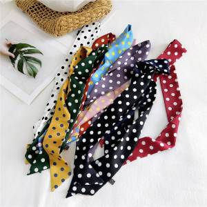 Bandana Tendance À Pois Colorés En Polyester Pour Femme h5 Image4