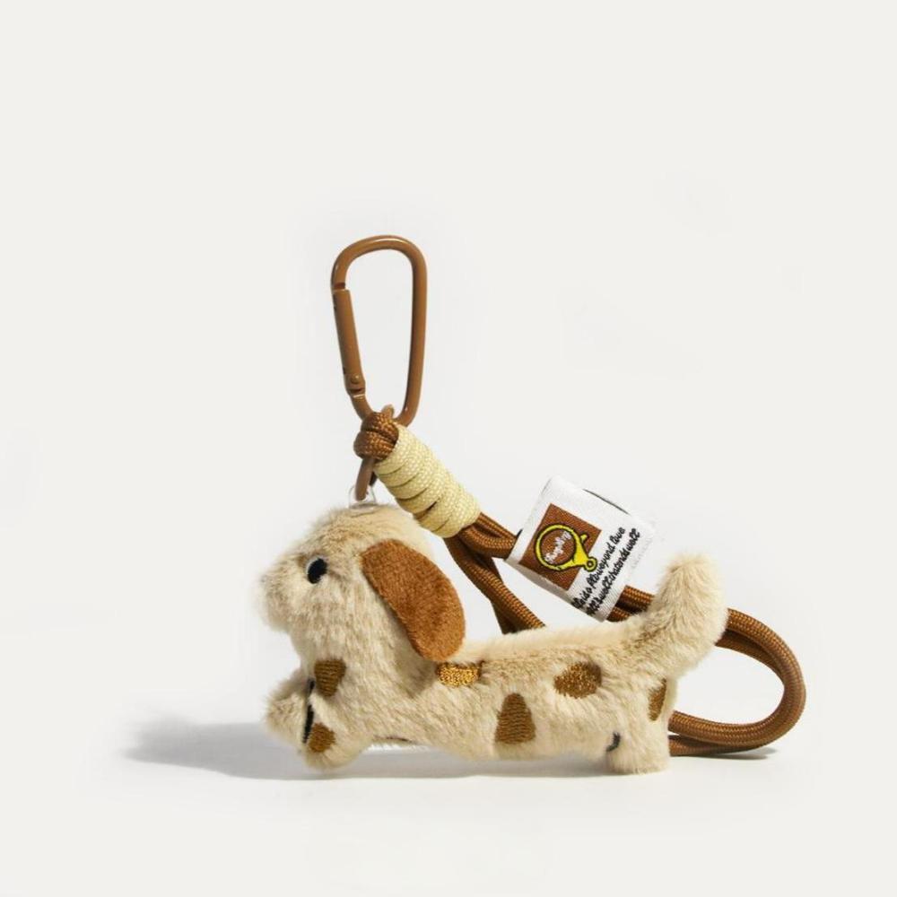 Porte-Clés De Sac Pour Femme En Polyester Avec Motif Teckel Mignon Image4