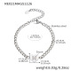 Bracelet en acier RE021-N avec lettre Image39