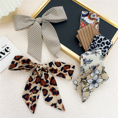 Bandana pour femme en polyester à motif classique