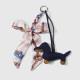 Porte-clés teckel bleu marine (1 pièce) Image3