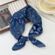 34 Coton - Roue ronde Feuille simple Bleu marine Image34