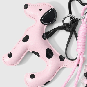 Perles Roses À Pois Pour Sac À Main En Cuir Pour Femme h5 Image6