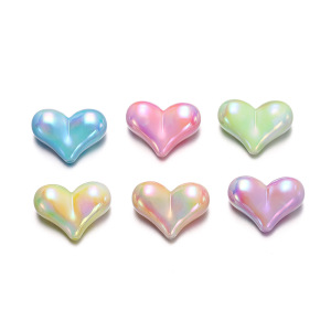 Perles Acryliques En Forme De Cœur Colorées Uv À Faire Soi-Même h5 Image3