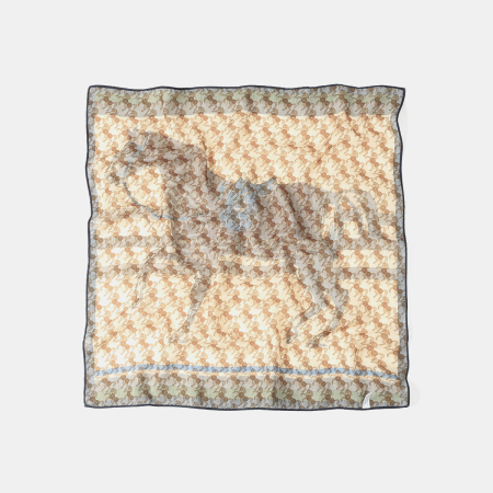Bandana en polyester à motif cheval rétro 2