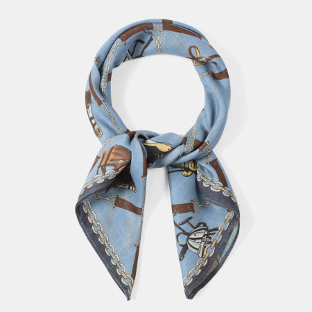 Bandana en polyester à motif cheval rétro 2
