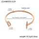 Bracelet en or rose Z234 Image21