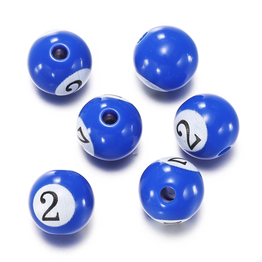 Boules De Billard Diy Perles Acryliques Pour Bijoux 