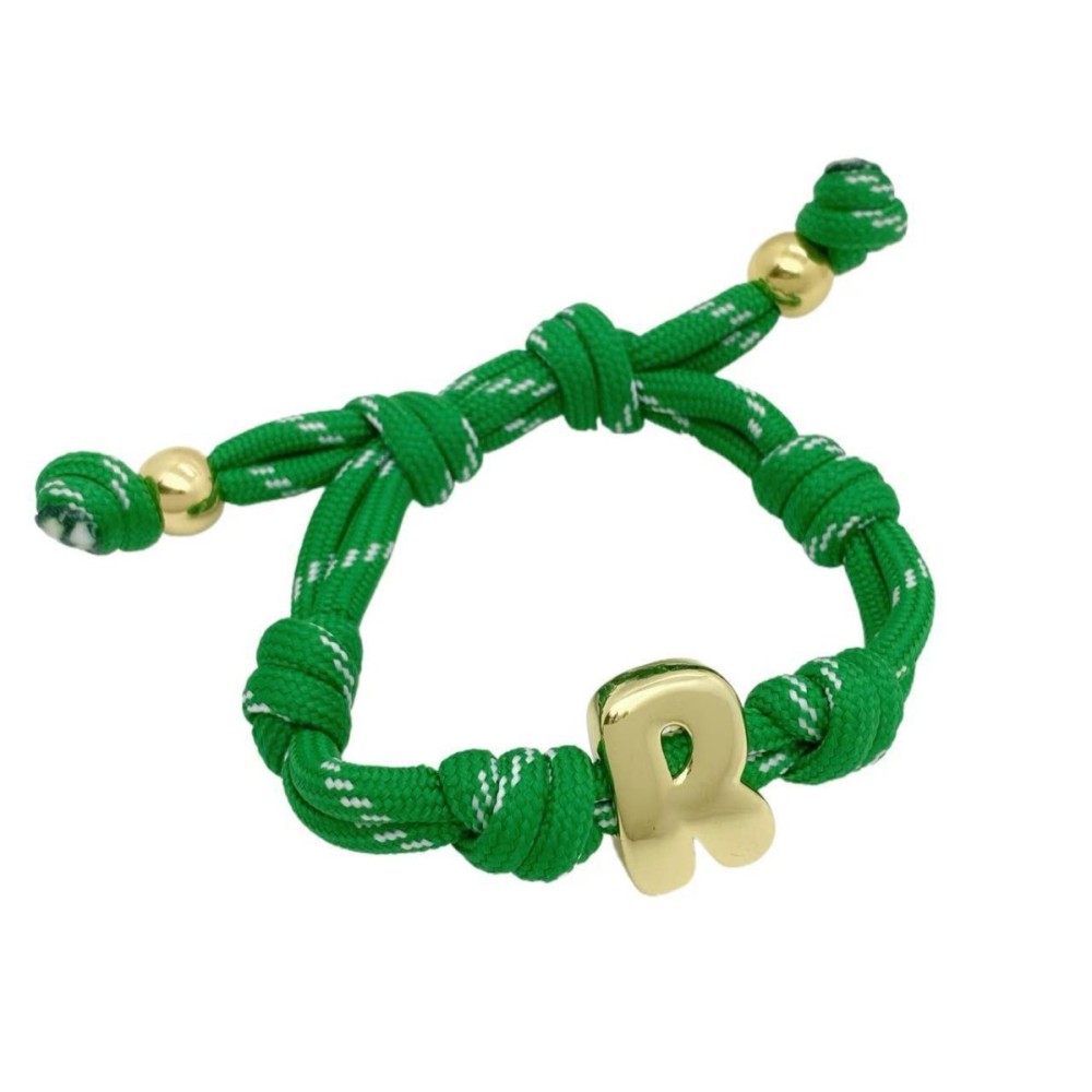 Bracelets Tressés En Laiton À Lettres Personnalisables Pour Femmes, Collection Stylish Series h5Image4