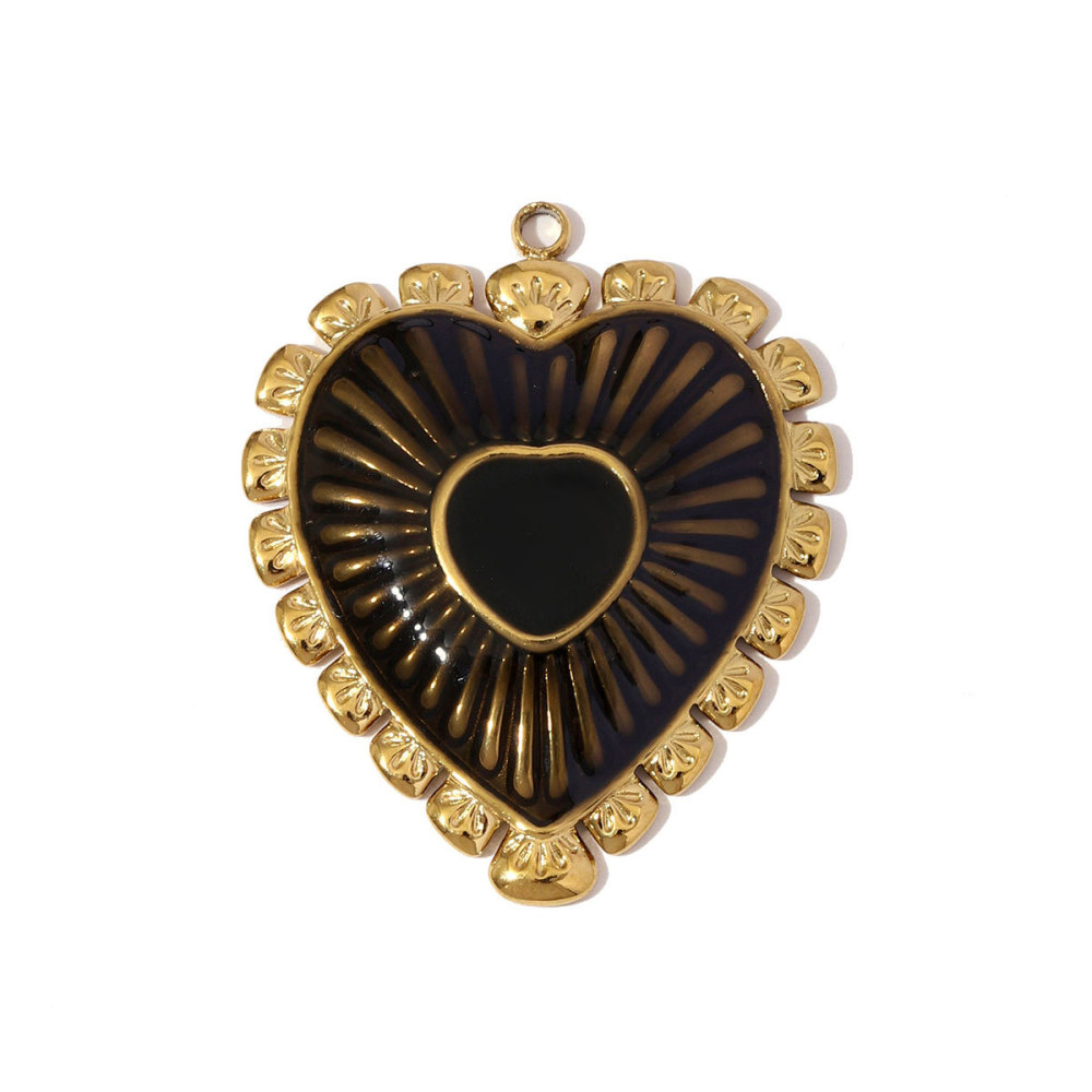 Pendentifs Pour Femmes En Forme De Croix Vintage, En Acier Titane, Étanches Et Anti-Ternissement, Couleur Or 