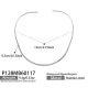P128 - Collier couleur acier Image4