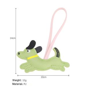 Porte-Clés Pour Sac Femme En Pu Avec Motif Chiot Mignon h5 Image2