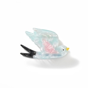 Griffes À Cheveux Pour Femmes En Acétate Simple Swallow h5