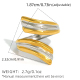 Couleur or et argent/Taille unique/A12-250712-6 
