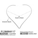 P129 - Collier couleur acier Image6
