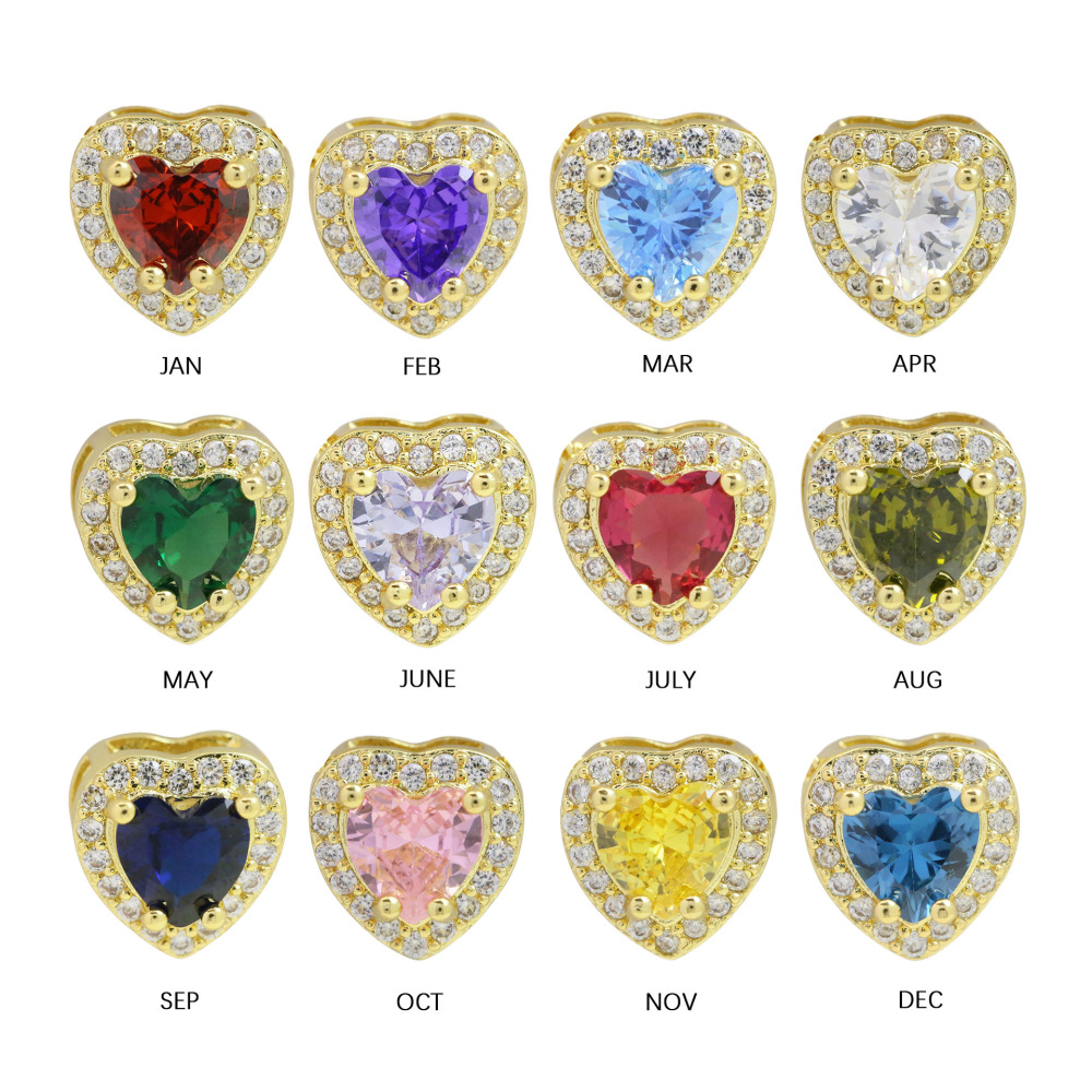 Pendentifs Pour Femmes En Cuivre À Motif Cœur Rayonnant Image5