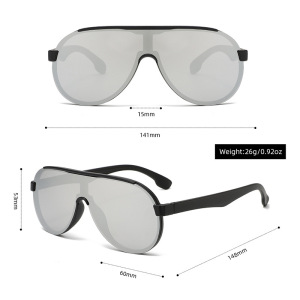 Lunettes De Sport/Protection Femme, Collection Luxe, Couleur Unie Décontractée h5 Image4