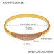 Z420 - Bracelet en zircon rose doré Image8