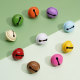 Cloches en fer peint, 22 x 24 mm, lot de 10. Image12