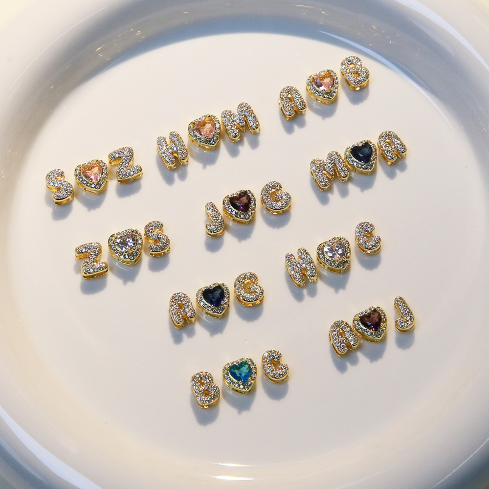 Pendentifs Pour Femmes En Cuivre À Motif Cœur Rayonnant Image4
