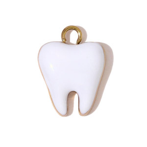 Pendentifs Pour Femmes En Acier Titane Couleur Or, En Forme De Verre À Vin Coloré h5