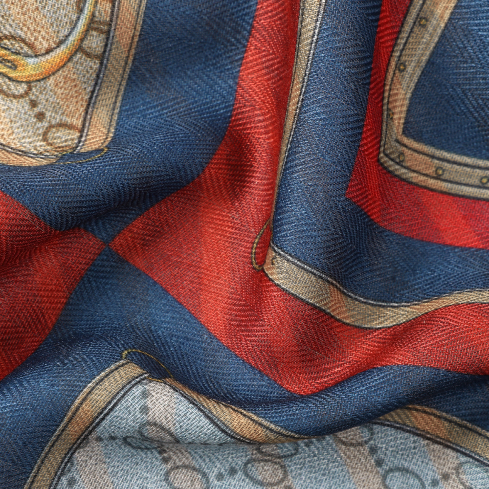 Bandana Rétro En Polyester À Chaînes Multicolores Image4