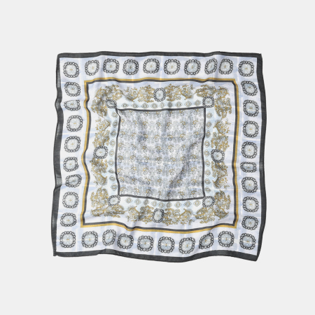 Bandana bohème à fleurs en polyester