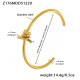 Z176 - Bracelet ouvert en or Image11