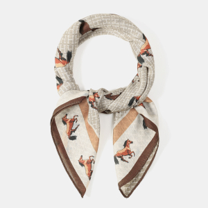Bandana En Polyester À Motif Cheval Rétro h5 Image3