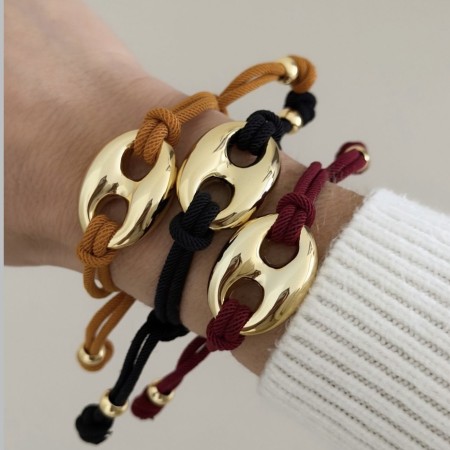 Bracelets tressés chics et irréguliers pour femmes CCB