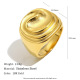 Bague en or/numéro 6
