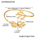 Z447-Bracelet en or et zircon Image6