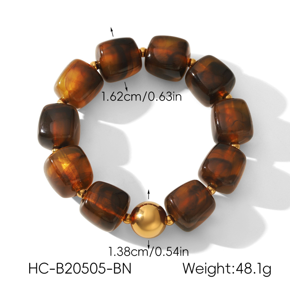 Bracelet En Perles Acryliques Image2