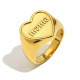 Bague Cœur Maman - Or/numéro 8 Image3